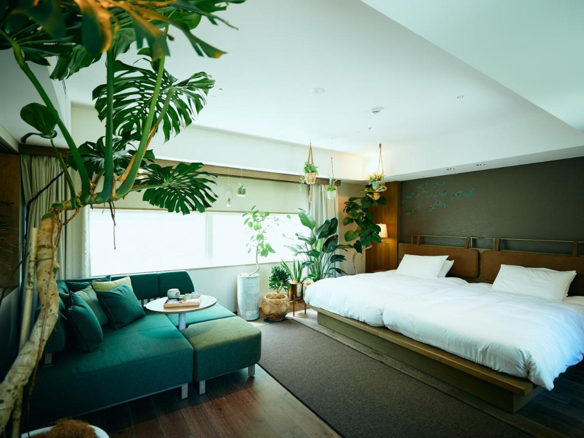 Good Nature Hotel Kioto Exterior foto A room at the hotel