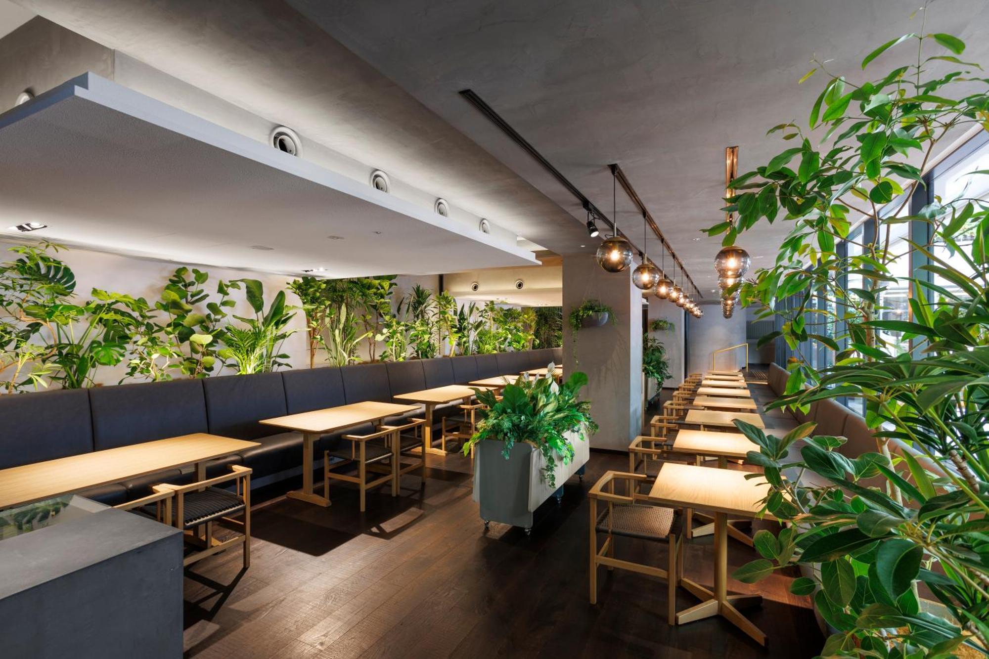 Good Nature Hotel Kioto Exterior foto The interior of the restaurant