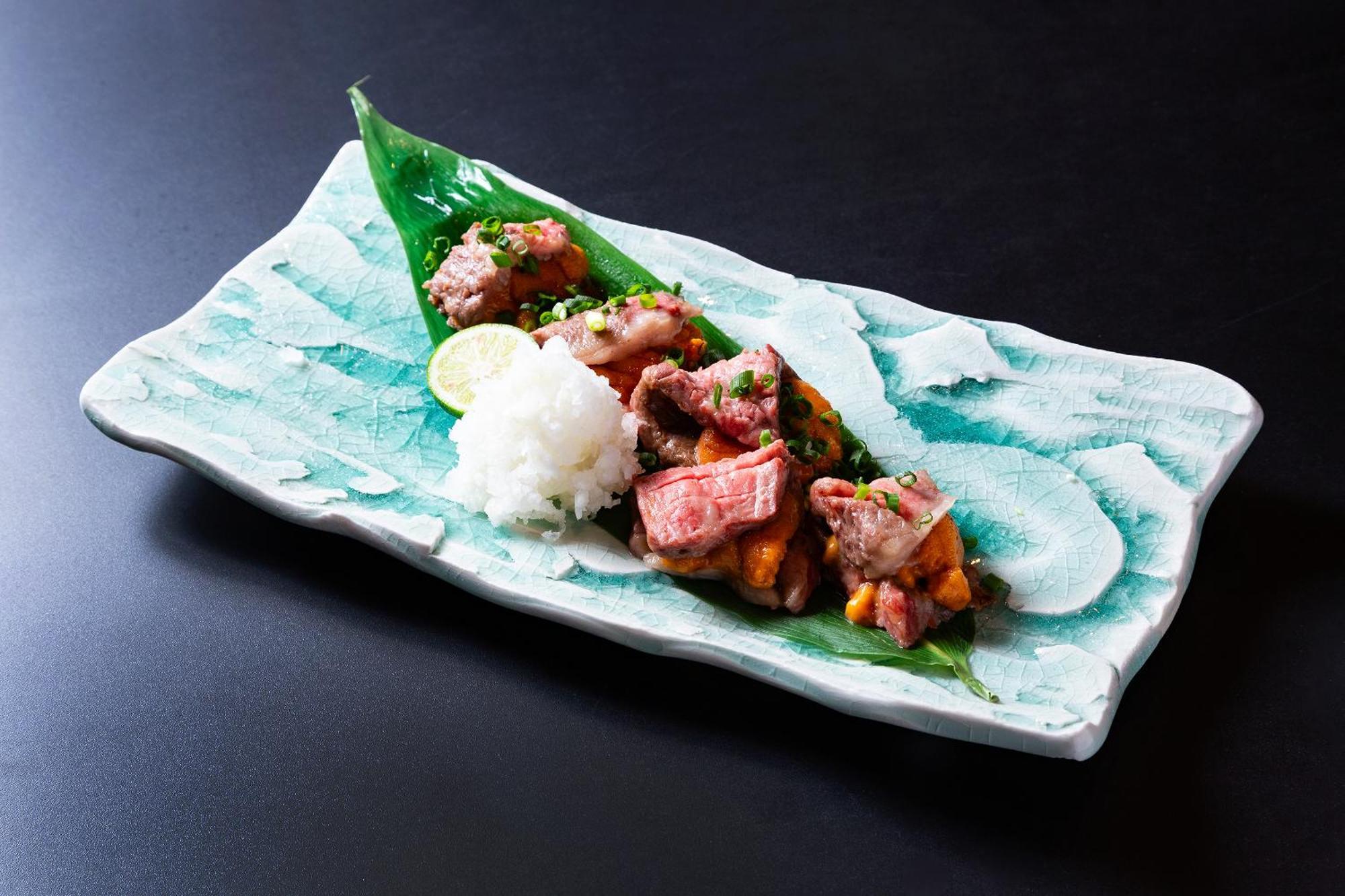 Good Nature Hotel Kioto Exterior foto A plate of omakase