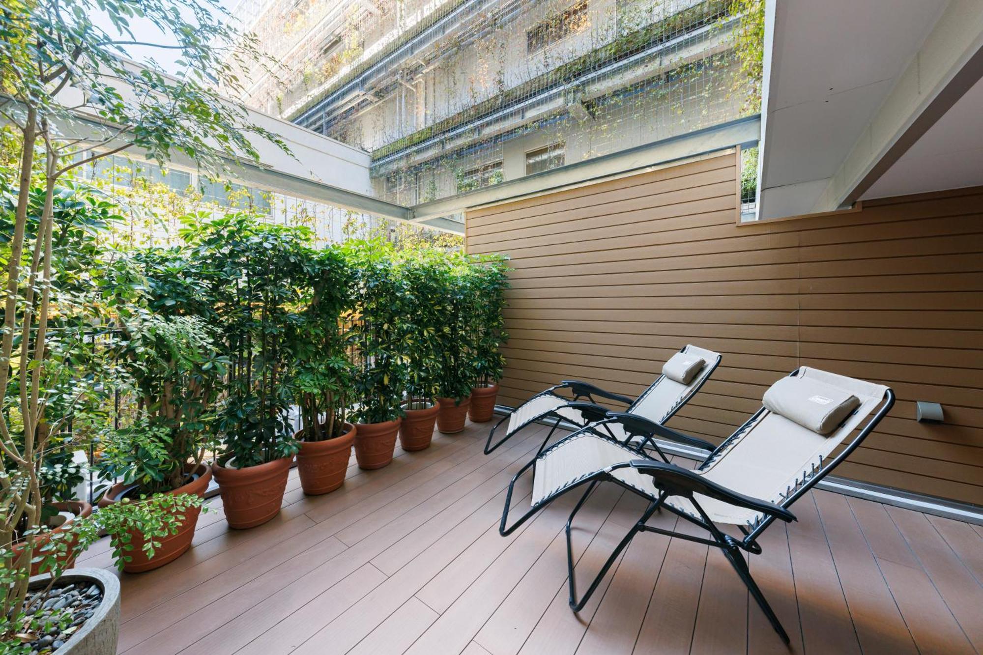 Good Nature Hotel Kioto Exterior foto A balcony
